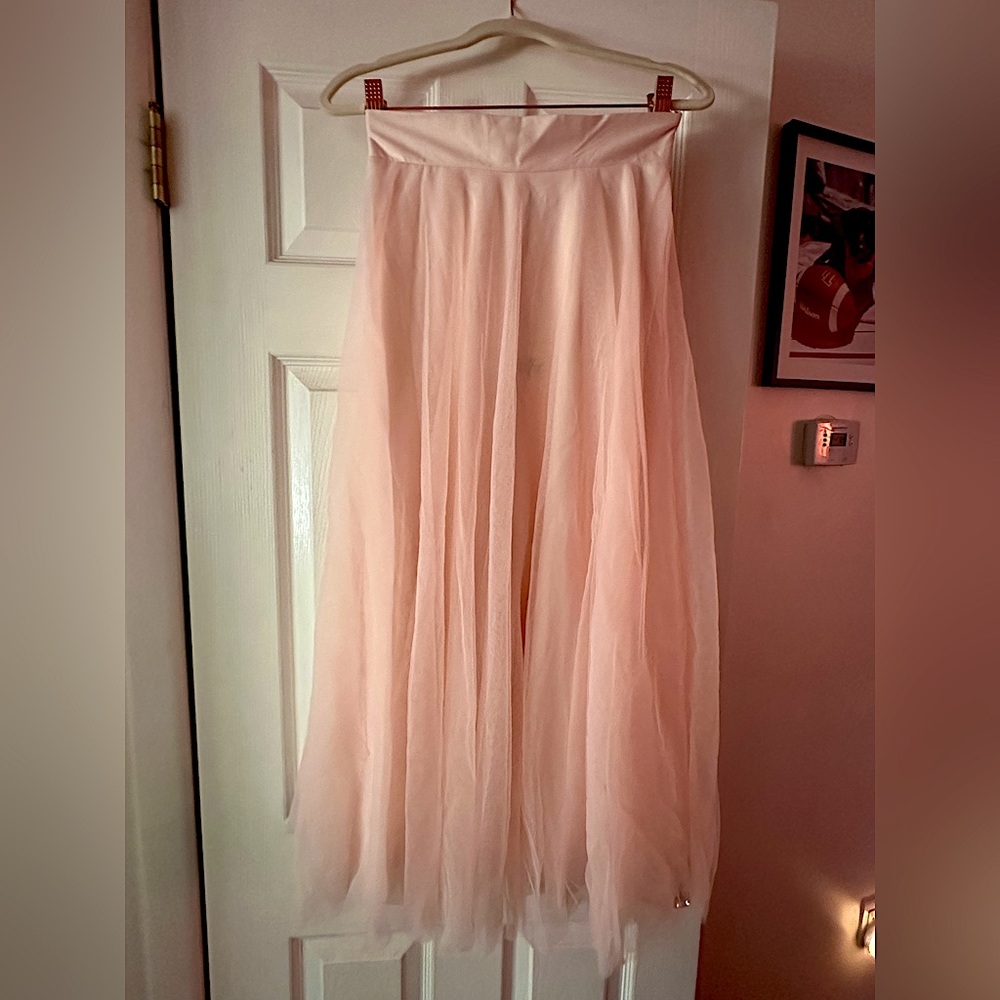 Pink Tulle Skirt